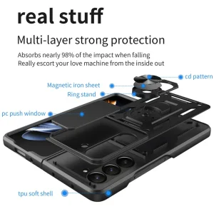 کاور گاردتک اساک مدل Defender Armor مناسب برای گوشی موبایل سامسونگ Galaxy Z Fold 7