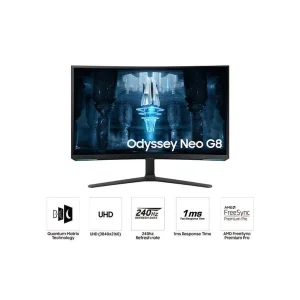 مانیتور مخصوص بازی سامسونگ مدل LS32BG850 سایز 32 اینچ
