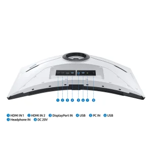 مانیتور مخصوص بازی سامسونگ مدل LS32BG850 سایز 32 اینچ
