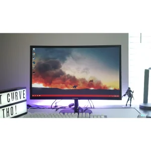 مانیتور سامسونگ مدل C24F390 سایز 24 اینچ