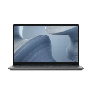 لپ‌تاپ لنوو مدل IdeaPad 5 15IAL7 با پردازنده Core i5-1235U و گرافیک MX550، رم DDR4 16GB با فرکانس 3200MHz، حافظه SSD با ظرفیت 512GB، نمایشگر 15.6 اینچ IPS با وضوح Full HD، دارای نور پس‌زمینه کیبورد و حسگر اثر انگشت