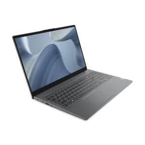 لپ‌تاپ لنوو مدل IdeaPad 5 15IAL7 با پردازنده Core i5-1235U و گرافیک MX550، رم DDR4 16GB با فرکانس 3200MHz، حافظه SSD با ظرفیت 512GB، نمایشگر 15.6 اینچ IPS با وضوح Full HD، دارای نور پس‌زمینه کیبورد و حسگر اثر انگشت