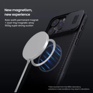 کاور نیلکین مدل CamShield Pro Magnetic مناسب برای گوشی موبایل اپل IPhone 16 Pro Max