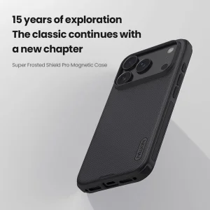 کاور نیلکین مدل Super Frosted Shield Pro Magnetic مناسب برای گوشی موبایل اپل iPhone 17 Pro