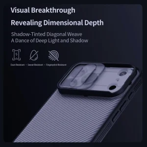 کاور نیلکین مدل Camshield Pro Clear version مناسب برای گوشی موبایل اپل iPhone 17 Pro Max