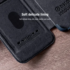 کیف کلاسوری نیلکین مدل Qin Pro Leather Case مناسب برای گوشی موبایل سامسونگ Galaxy S23