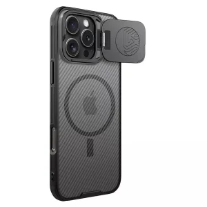 کاور نیلکین مدل Camshield Prop Magnetic Clear مناسب برای گوشی موبایل اپل iPhone 16 Pro