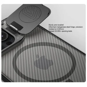 کاور نیلکین مدل Camshield Prop Magnetic Clear مناسب برای گوشی موبایل اپل iPhone 16 Pro