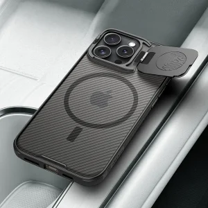 کاور نیلکین مدل Camshield Prop Magnetic Clear مناسب برای گوشی موبایل اپل iPhone 16 Pro