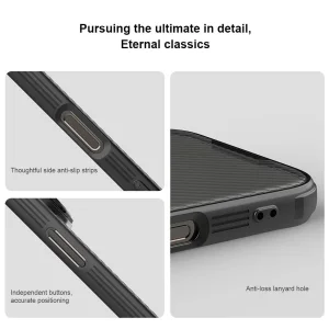 کاور نیلکین مدل Camshield Prop Magnetic Clear مناسب برای گوشی موبایل اپل iPhone 16 Pro