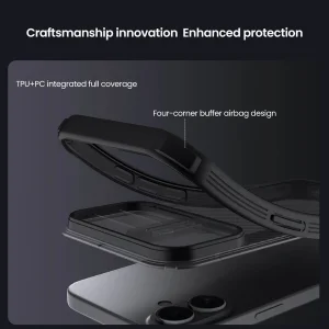 کاور نیلکین مدل Camshield Pro Clear version مناسب برای گوشی موبایل اپل iPhone 17