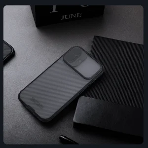 کاور نیلکین مدل Camshield Pro Clear version مناسب برای گوشی موبایل اپل iPhone 17
