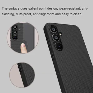 کاور نیلکین مدل Super Frosted Shield مناسب برای گوشی موبایل سامسونگ Galaxy A35