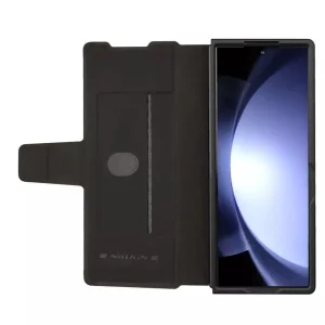 کاور نیلکین مدل Aoge Leather مناسب برای گوشی موبایل سامسونگ Galaxy Z Fold 7