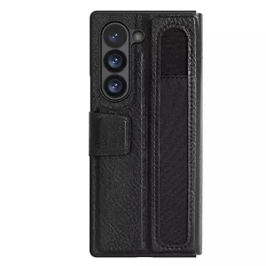 کاور نیلکین مدل Aoge Leather مناسب برای گوشی موبایل سامسونگ Galaxy Z Fold 7