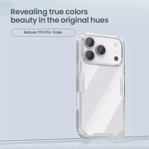 کاور نیلکین مدل Nature TPU Pro مناسب برای گوشی موبایل اپل iPhone 17 Pro