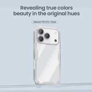 کاور نیلکین مدل Nature TPU Pro مناسب برای گوشی موبایل اپل iPhone 17 Pro