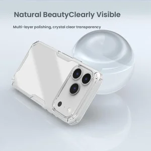 کاور نیلکین مدل Nature TPU Pro مناسب برای گوشی موبایل اپل iPhone 17 Pro
