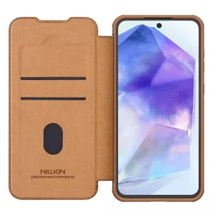 کیف کلاسوری نیلکین مدل Qin Pro Leather مناسب برای گوشی موبایل سامسونگ Galaxy A56
