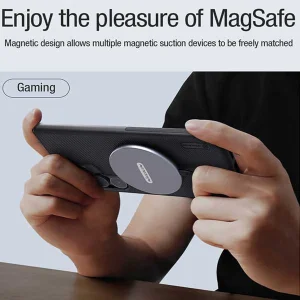 کاور نیلکین مدل Super Frosted Shield Pro Magnetic مناسب برای گوشی موبایل سامسونگ  Galaxy S24 Ultra