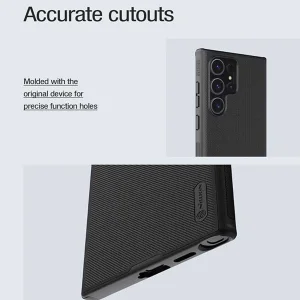 کاور نیلکین مدل Super Frosted Shield Pro Magnetic مناسب برای گوشی موبایل سامسونگ  Galaxy S24 Ultra