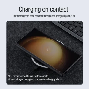 کاور نیلکین مدل Super Frosted Shield Pro Magnetic مناسب برای گوشی موبایل سامسونگ  Galaxy S24 Ultra