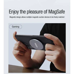 کاور نیلکین مدل Super Frosted Shield Pro Magnetic مناسب برای گوشی موبایل سامسونگ  Galaxy S24 Ultra