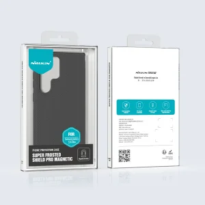 کاور نیلکین مدل Super Frosted Shield Pro Magnetic مناسب برای گوشی موبایل سامسونگ  Galaxy S24 Ultra