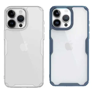 کاور نیلکین مدل Nature TPU Pro مناسب برای گوشی موبایل اپل iPhone 15 Pro Max