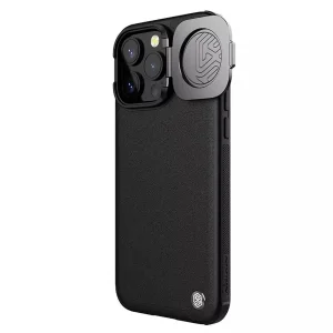 کاور نیلکین مدل Camshield Prop Leather مناسب برای گوشی موبایل اپل iPhone 15 Pro Max