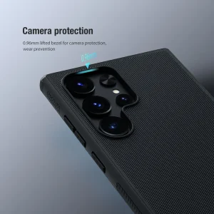 کاور نیلکین مدل Super Frosted Shield Pro مناسب برای گوشی موبایل سامسونگ Galaxy S24 Ultra
