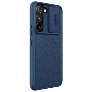 کیف کلاسوری نیلکین مدل Qin Pro Plain Cloth مناسب برای گوشی موبایل سامسونگ Galaxy S22 plus