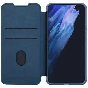 کیف کلاسوری نیلکین مدل Qin Pro Plain Cloth مناسب برای گوشی موبایل سامسونگ Galaxy S22 plus
