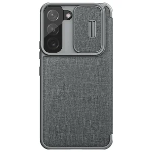 کیف کلاسوری نیلکین مدل Qin Pro Plain Cloth مناسب برای گوشی موبایل سامسونگ Galaxy S22 plus