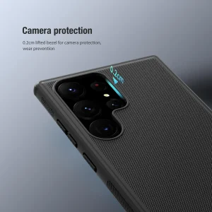 کاور نیلکین مدل Super Frosted Shield Pro مناسب برای گوشی موبایل سامسونگ Galaxy S23 Ultra