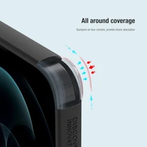 کاور نیلکین مدل (Super Frosted Shield Pro(Logo cutout مناسب برای گوشی موبایل اپل IPhone 13 / 14