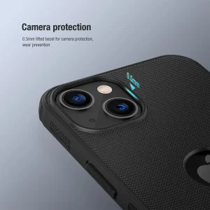 کاور نیلکین مدل (Super Frosted Shield Pro(Logo cutout مناسب برای گوشی موبایل اپل IPhone 13 / 14