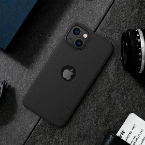 کاور نیلکین مدل (Super Frosted Shield Pro(Logo cutout مناسب برای گوشی موبایل اپل IPhone 13 / 14
