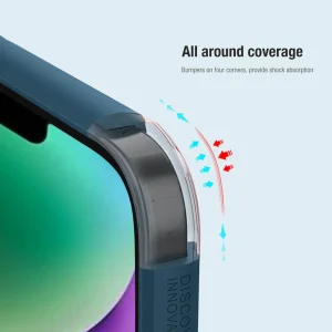 کاور نیلکین مدل (Super Frosted Shield Pro(Logo cutout مناسب برای گوشی موبایل اپل IPhone 13 / 14