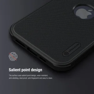 کاور نیلکین مدل (Super Frosted Shield Pro(Logo cutout مناسب برای گوشی موبایل اپل IPhone 13 / 14