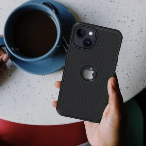 کاور نیلکین مدل (Super Frosted Shield Pro(Logo cutout مناسب برای گوشی موبایل اپل IPhone 13 / 14