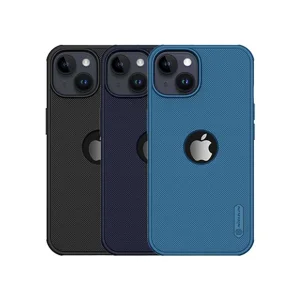 کاور نیلکین مدل (Super Frosted Shield Pro(Logo cutout مناسب برای گوشی موبایل اپل IPhone 13 / 14