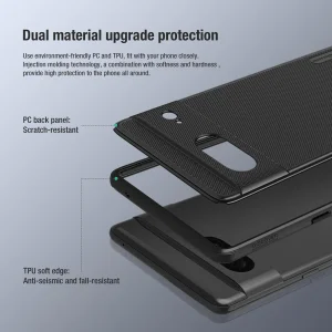 کاور نیلکین مدل Super Frosted Shield Pro مناسب برای گوشی موبایل گوگل Pixel 7