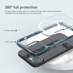 کاور نیلکین مدل Nature TPU Pro Magnetic مناسب برای گوشی موبایل اپل iPhone 13 / 14