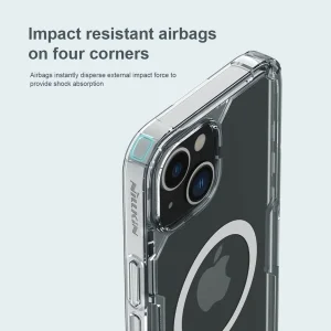 کاور نیلکین مدل Nature TPU Pro Magnetic مناسب برای گوشی موبایل اپل iPhone 13 / 14