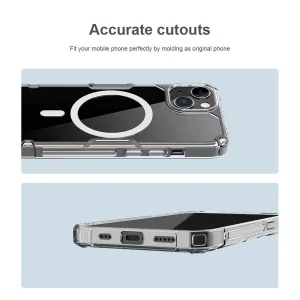 کاور نیلکین مدل Nature TPU Pro Magnetic مناسب برای گوشی موبایل اپل iPhone 13 / 14