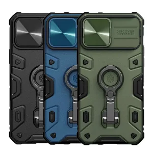 کاور نیلکین مدل CamShield Armor Pro مناسب برای گوشی موبایل اپل iPhone 13 Pro Max