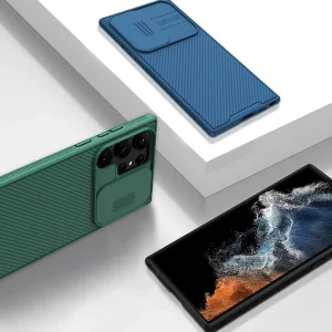 کاور نیلکین مدل CamShield Pro مناسب برای گوشی موبایل سامسونگ Galaxy S23 Ultra