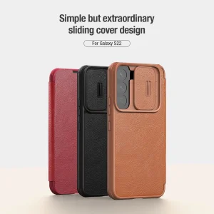 کیف کلاسوری نیلکین مدل QIN PRO  مناسب برای گوشی موبایل سامسونگ Galaxy S22