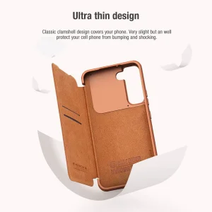 کیف کلاسوری نیلکین مدل QIN PRO  مناسب برای گوشی موبایل سامسونگ Galaxy S22